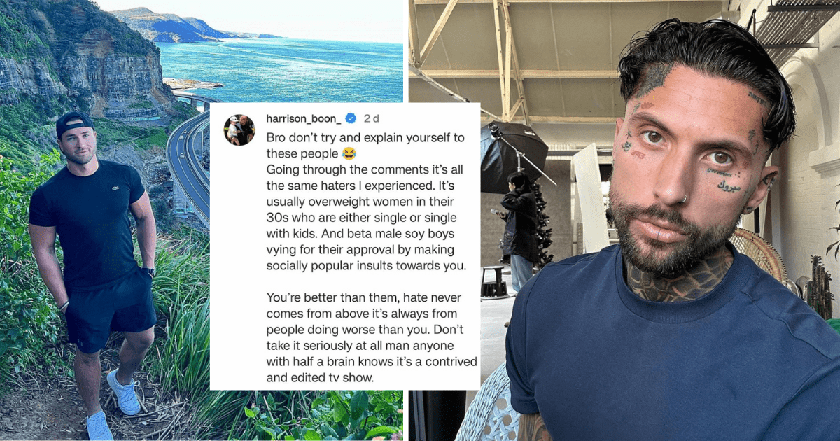Harrison from MAFS Australia has defended Brad's actions on MAFS UK
