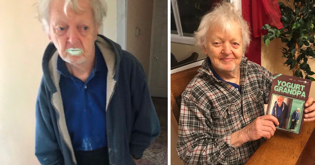 Grandpa Ate Paint Thinking It Was Yogurt Grandad who went viral after he ate paint thinking it was yoghurt has died