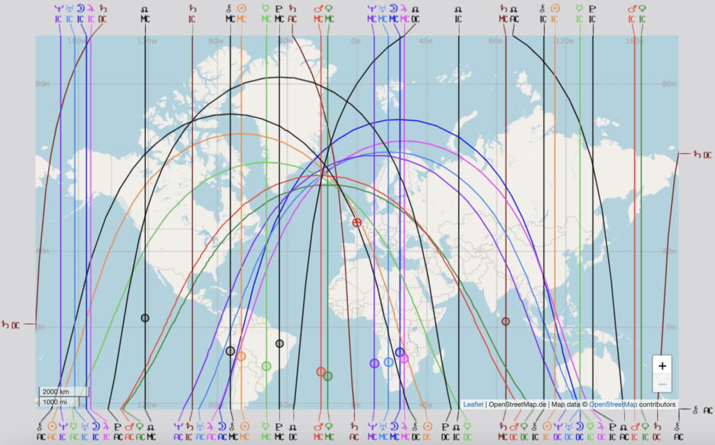 How to see your TikTok Astrocartopgraphy Map and what it actually means