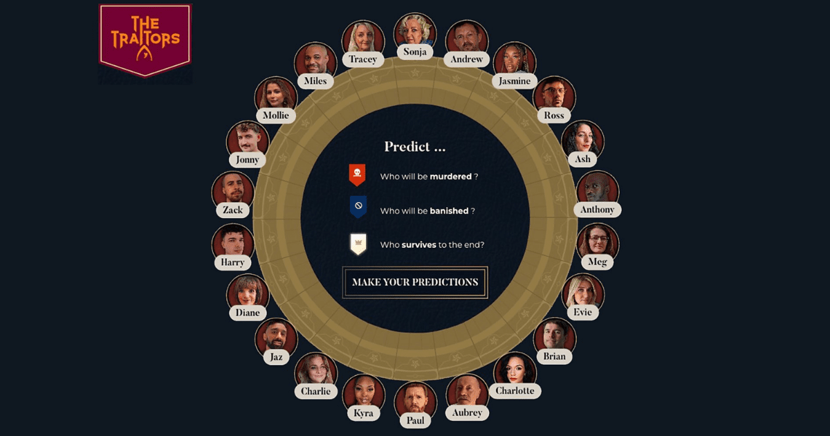 There's an addictive Traitors online video game you can play!