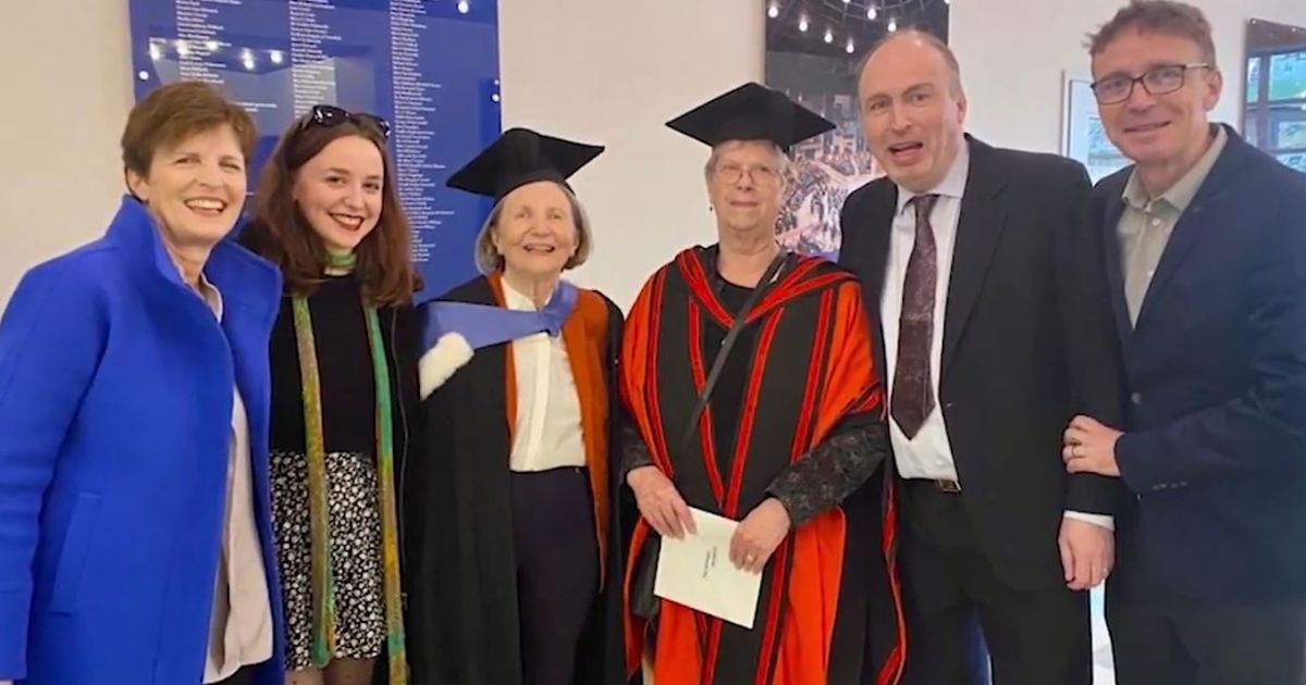 A woman has graduated from University of Liverpool 60 years after