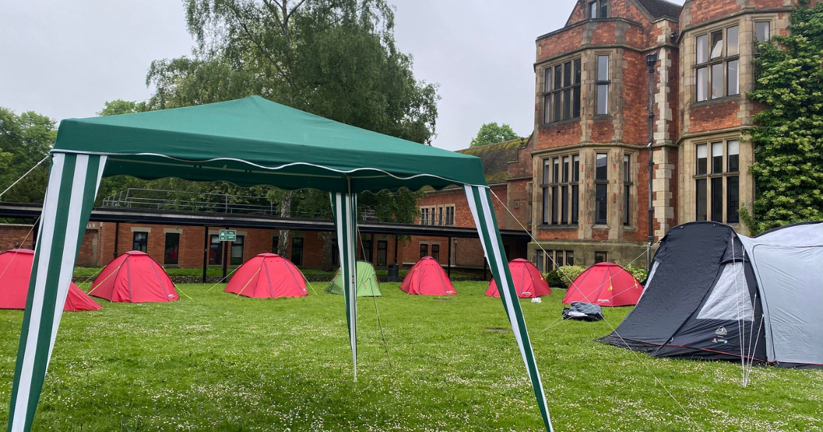 Students launch Palestine solidarity encampment on University of York