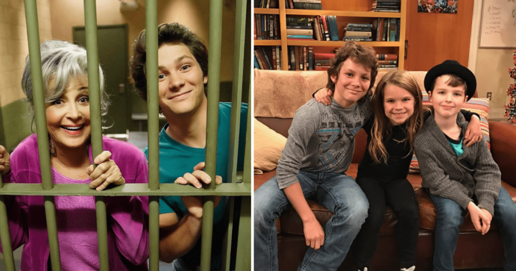 behind the scenes Young Sheldon cast