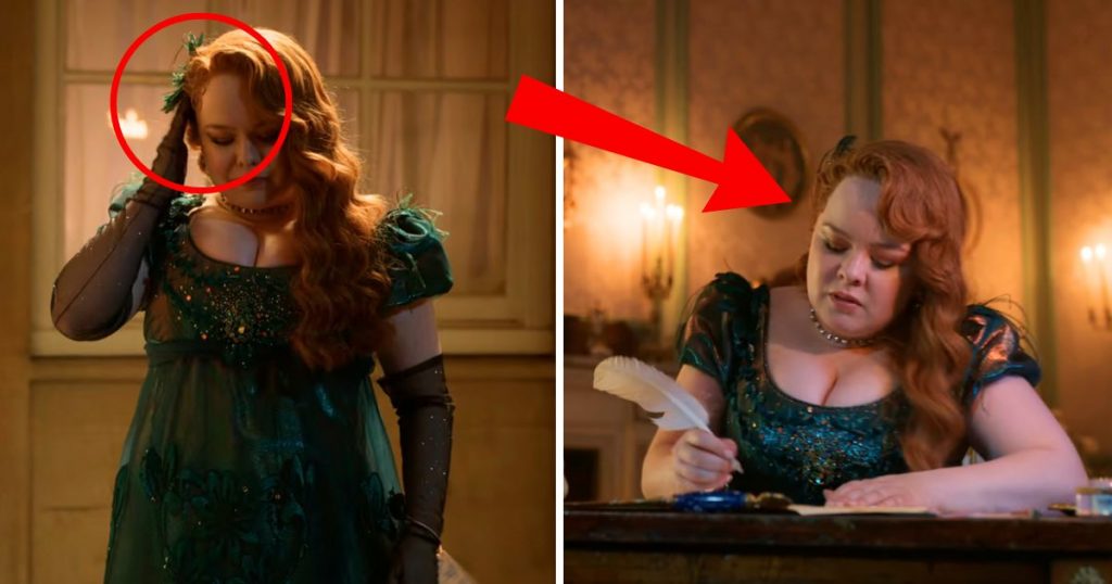 Bridgerton editing error