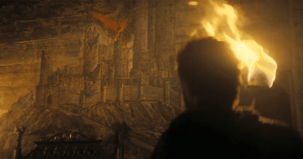 House Dragon mural