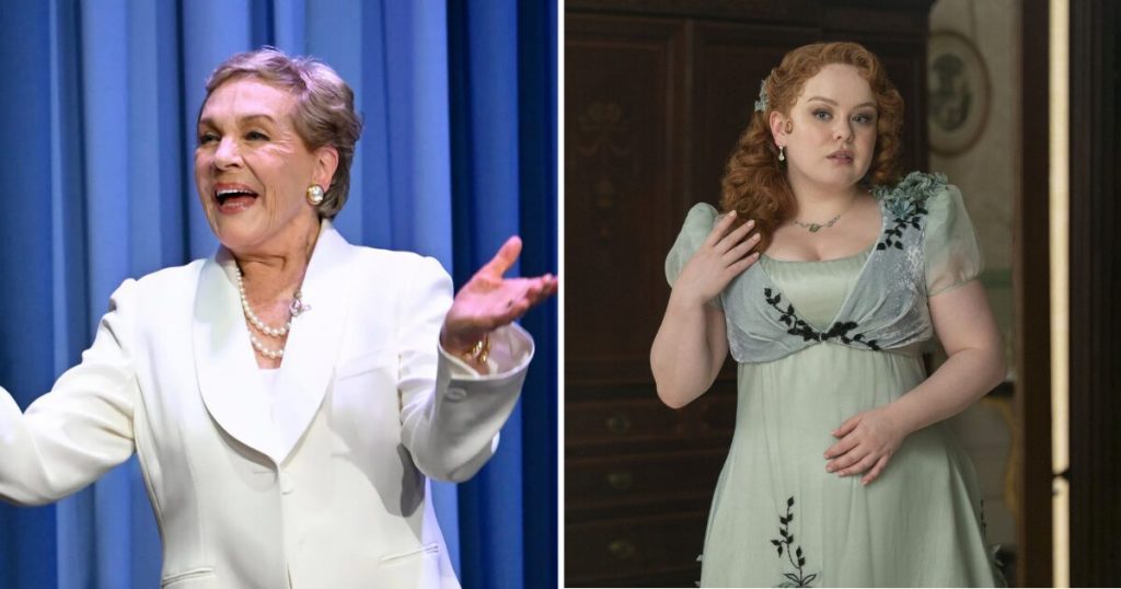Bridgerton Lady Whistledown Julie Andrews