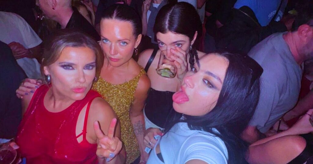 Charli XCX birthday party guests