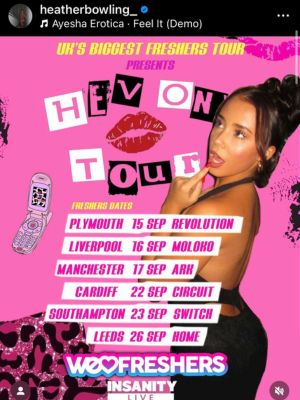 Heather Bowling just announced her UK tour, and she's making a stop in