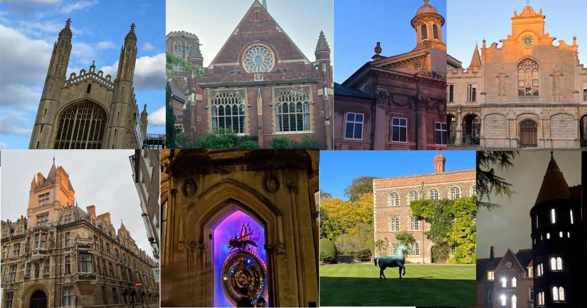 Ranking the top five 'Cambridge colleges as...' lists