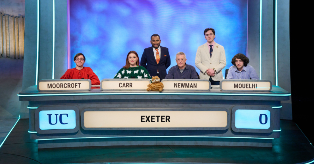 University of Exeter is victorious in the first round of University