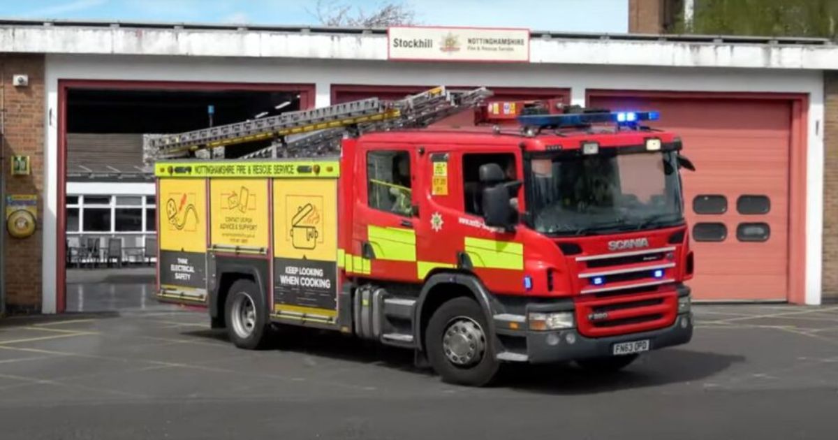 Nottingham students evacuated after a fire at a city centre block of flats
