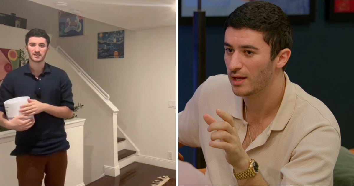 Inside Leo from Love Is Blind's apartment It's not giving art dealer