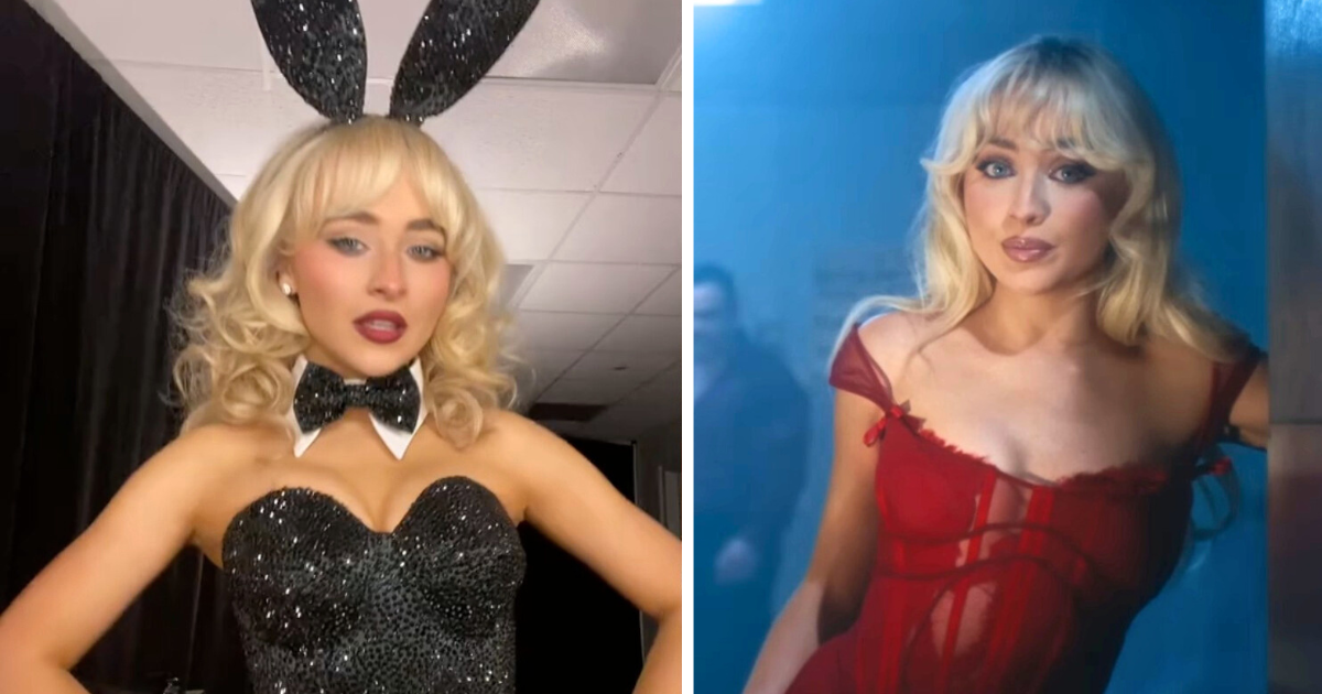 Reddit drags Sabrina Carpenter's Playboy Bunny Halloween outfit