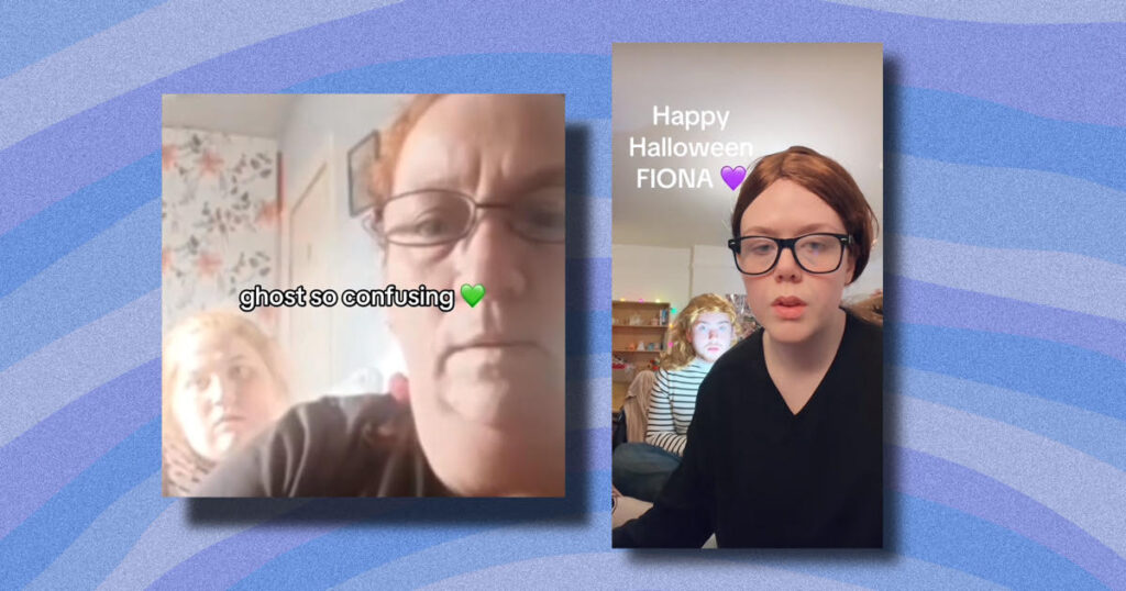 Fiona is that a ghost behind you