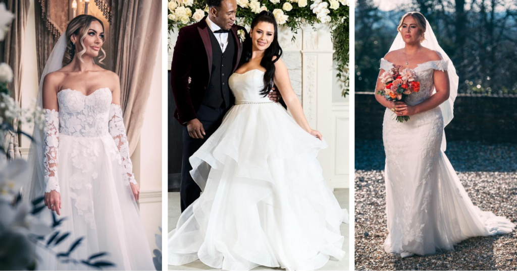 mafs uk 2024 wedding dresses brides vinted amy holly polly