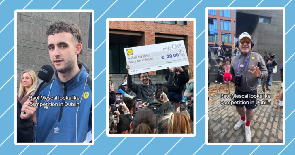 Paul Mescal lookalike competition