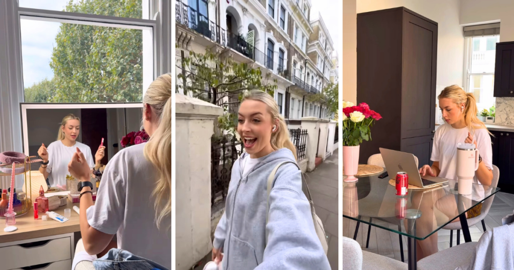 london influencer daily routine