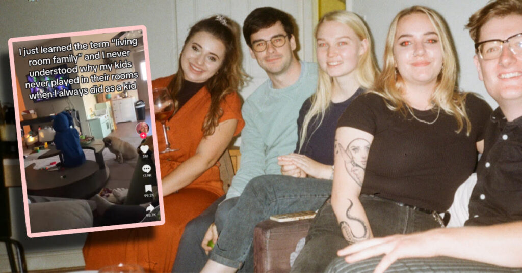 TikTok living room family