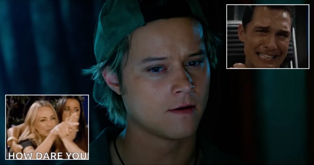 Rudy Pankow as JJ in Outer Banks