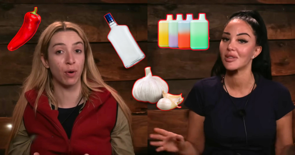 i'm a celebrity celeb banned items sneak into camp