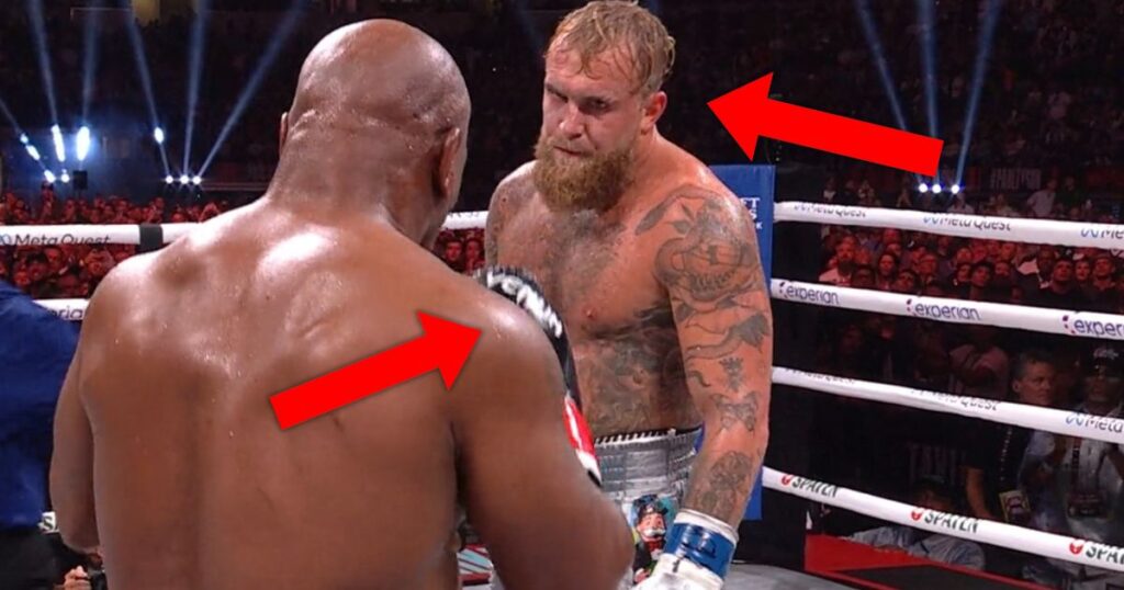 mike tyson jake paul staged