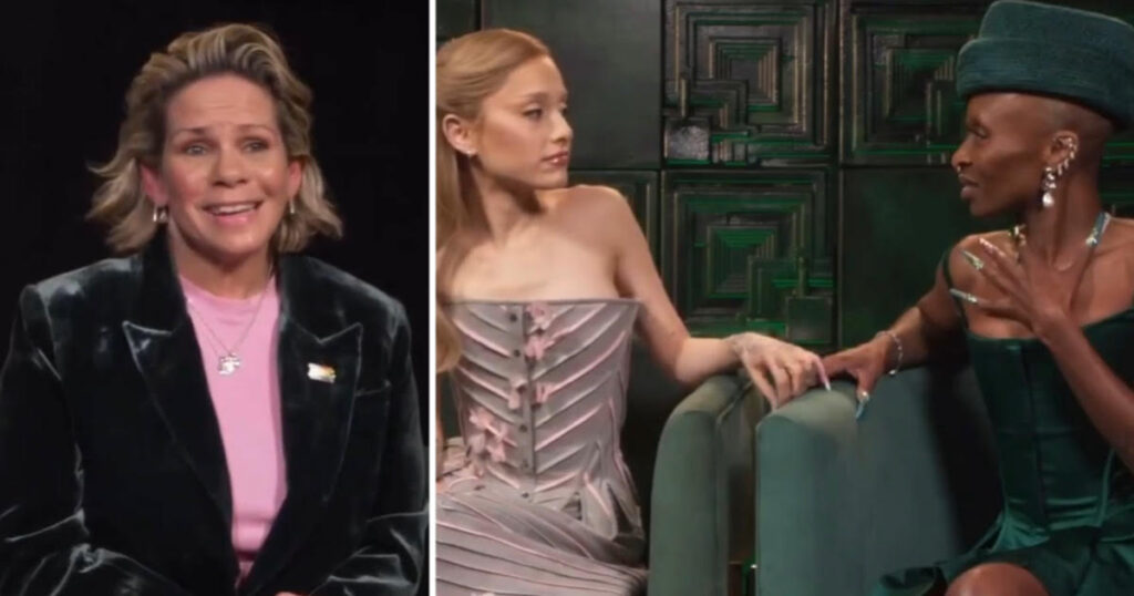 Wicked Defying Gravity Holding space meme