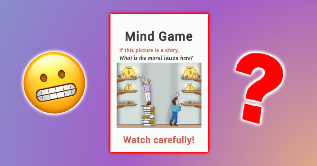 brainteaser about money and morals