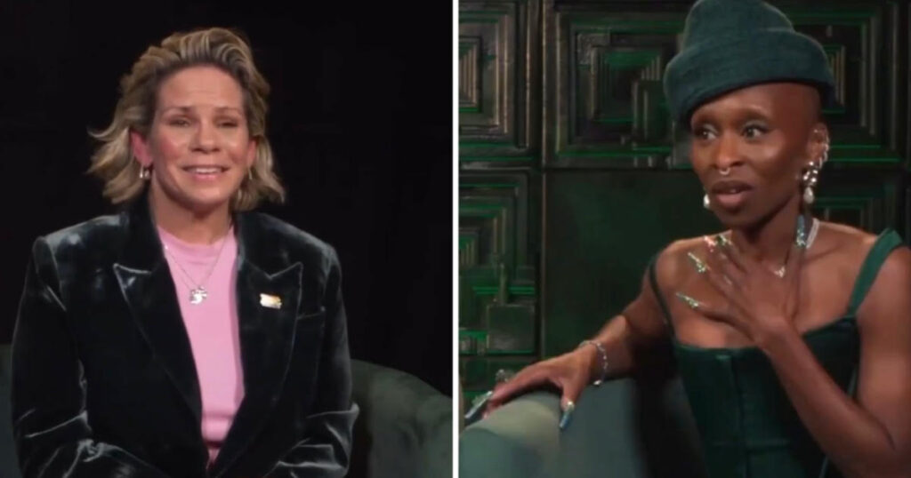 Wicked holding space meme