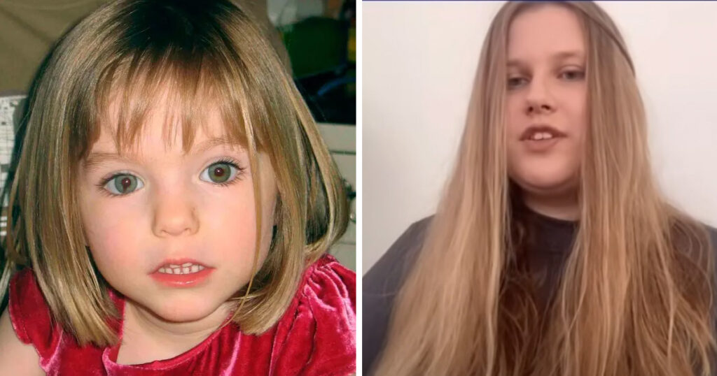 girl thinks she's Madeleine McCann