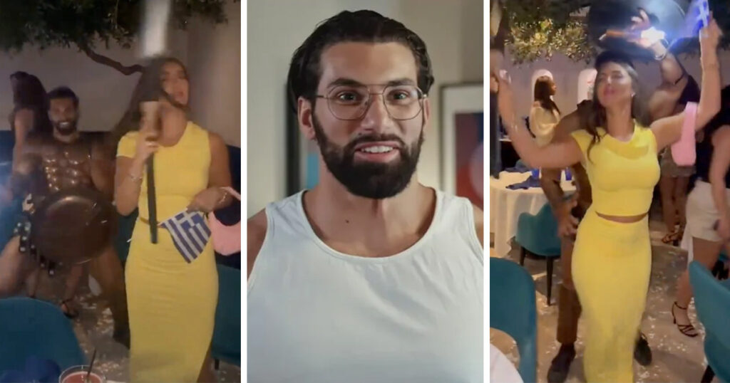 Video of Luke from MAFS UK 2024 at his job