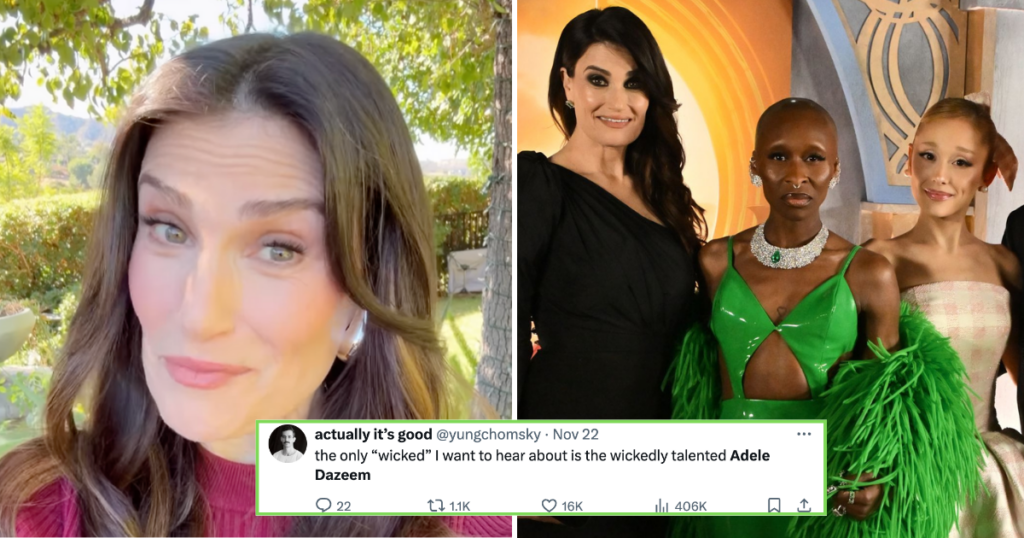 Adele Dazeem Idina Menzel