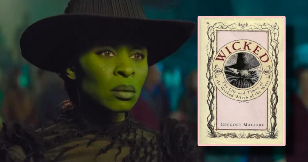Wicked movie dark book