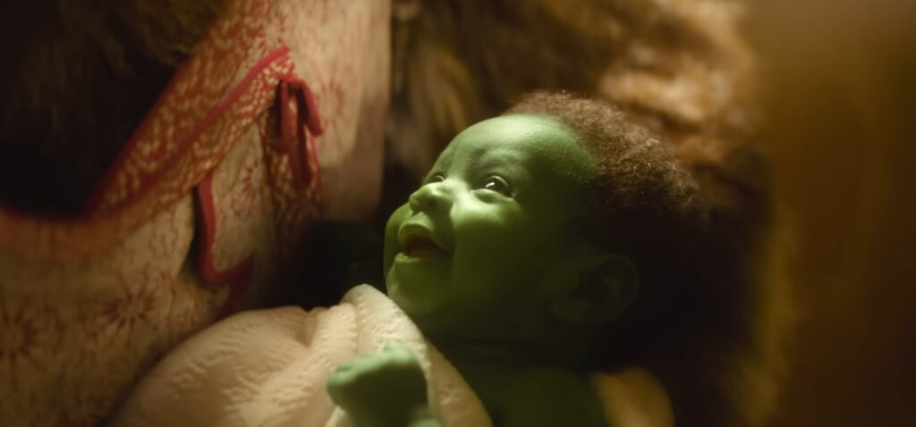 Here's the reason Elphaba has green skin in Wicked