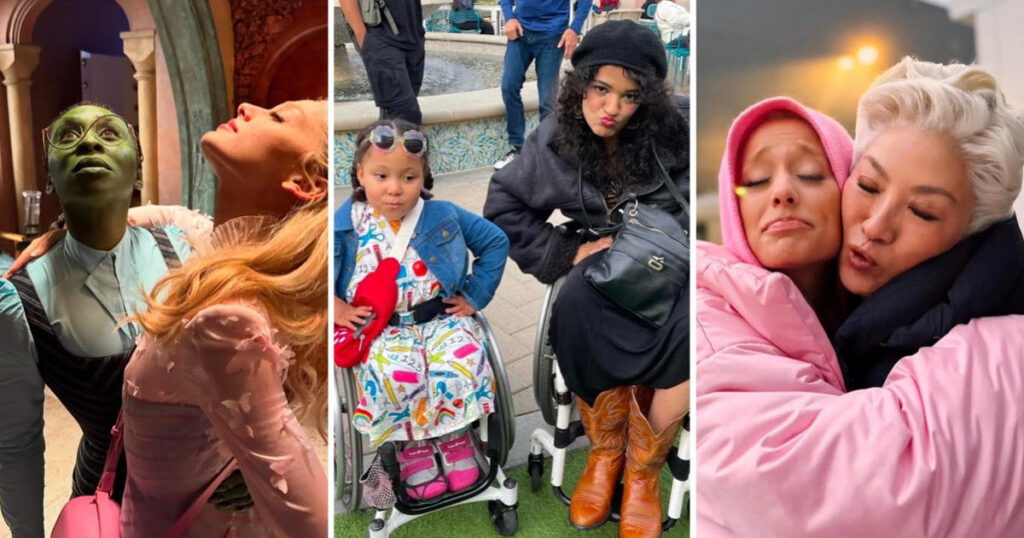 Wicked behind the scenes pics