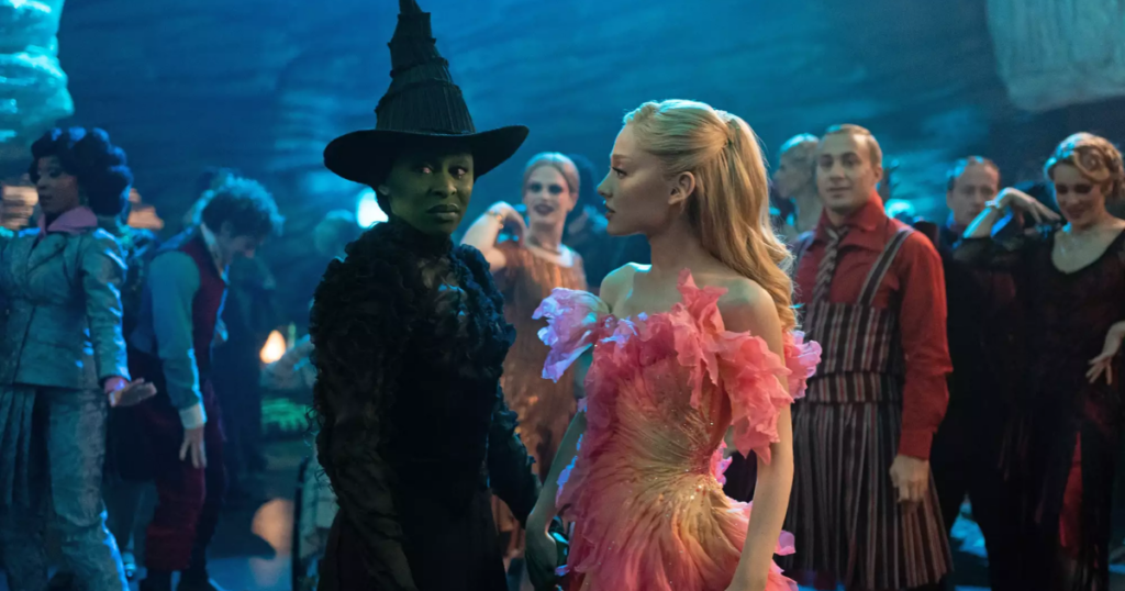 Wicked lesbian Elphaba Glinda