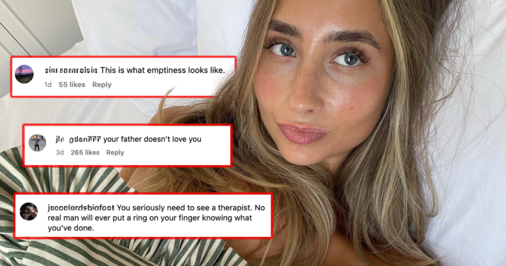 Lily Phillips Instagram comments