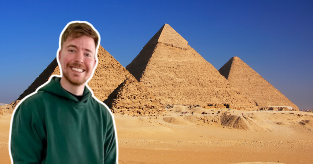 MrBeast pyramids