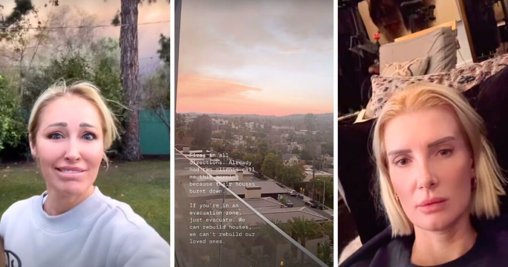 netflix la fire celebs mary bonnet nicole young