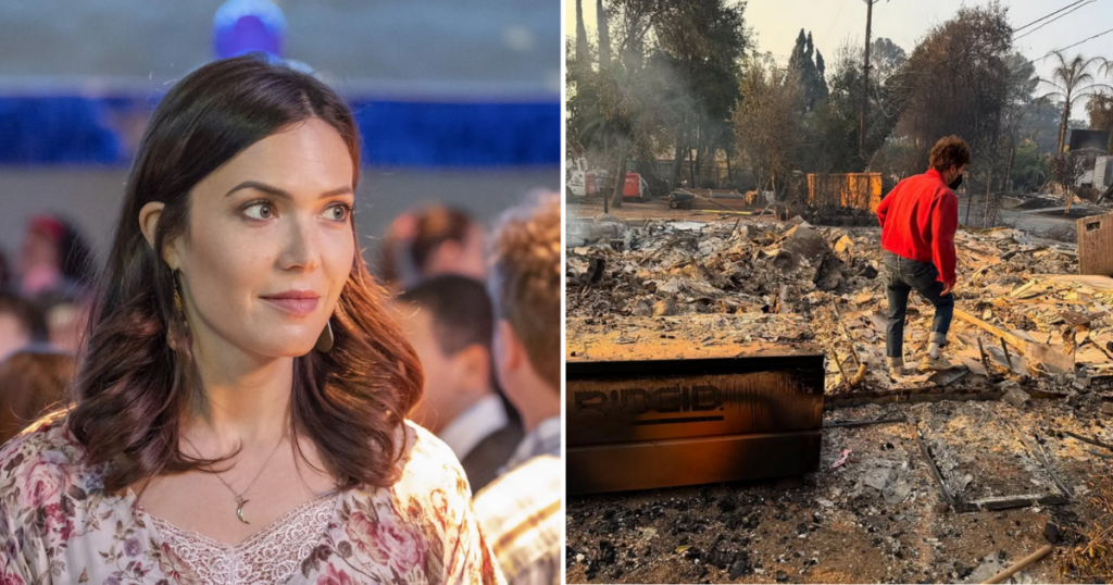 Mandy Moore LA wildfires