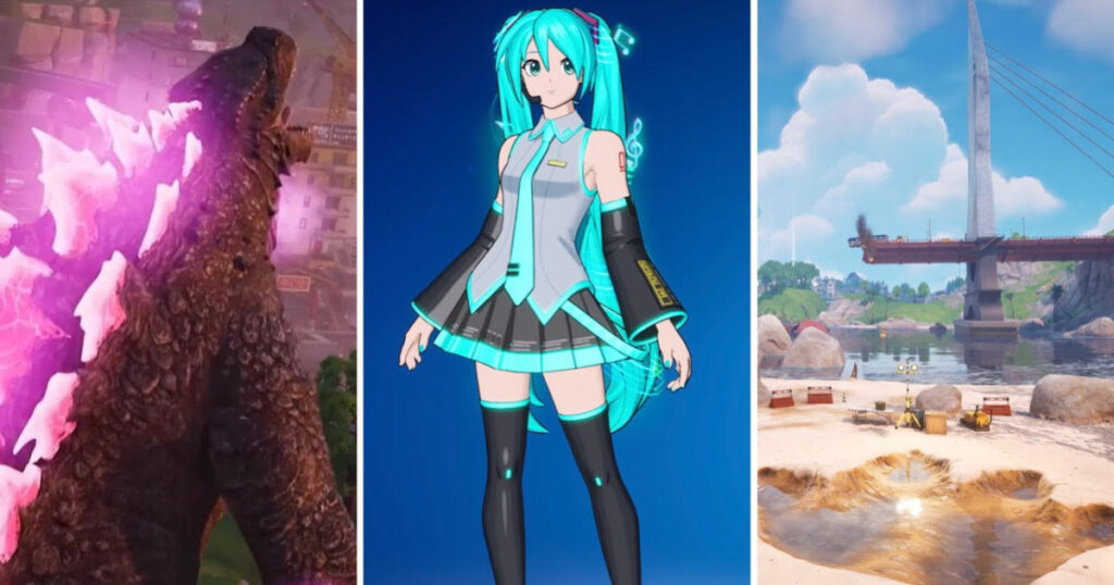 Fortnite Godzilla update