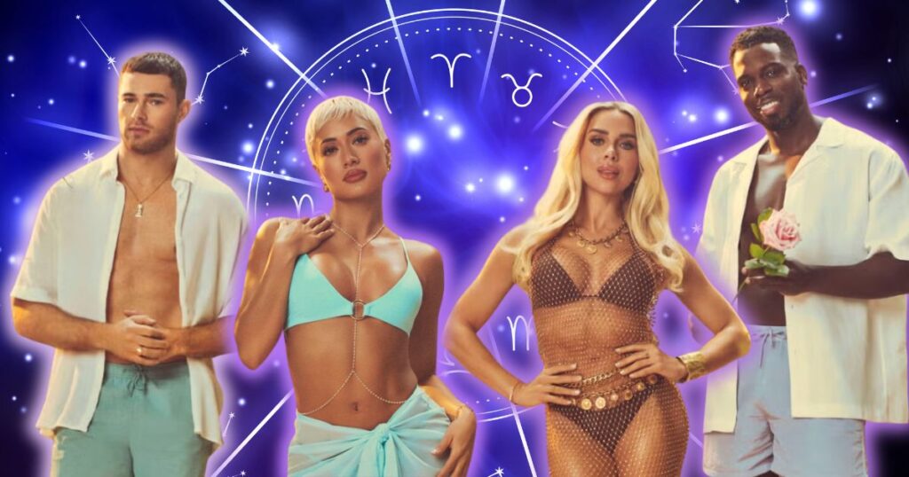 love island all stars 2025 star signs astrology compatibility couples