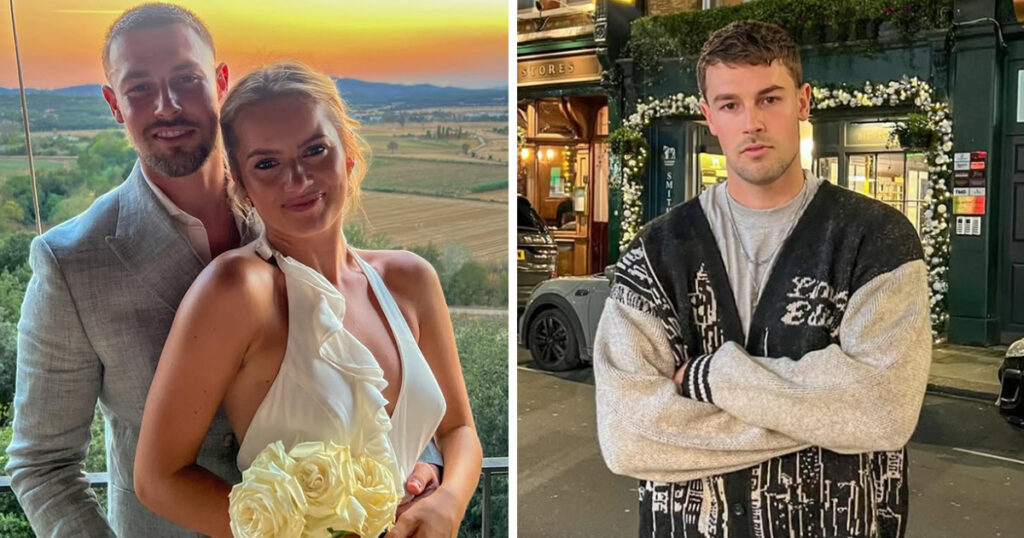 Andrew and Tasha after Love Island