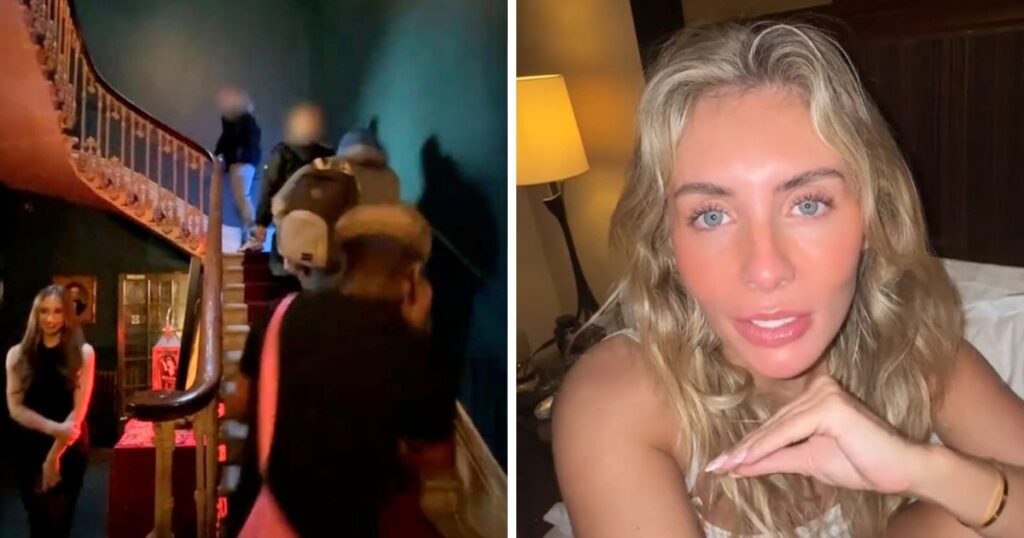 bonnie blue queue man