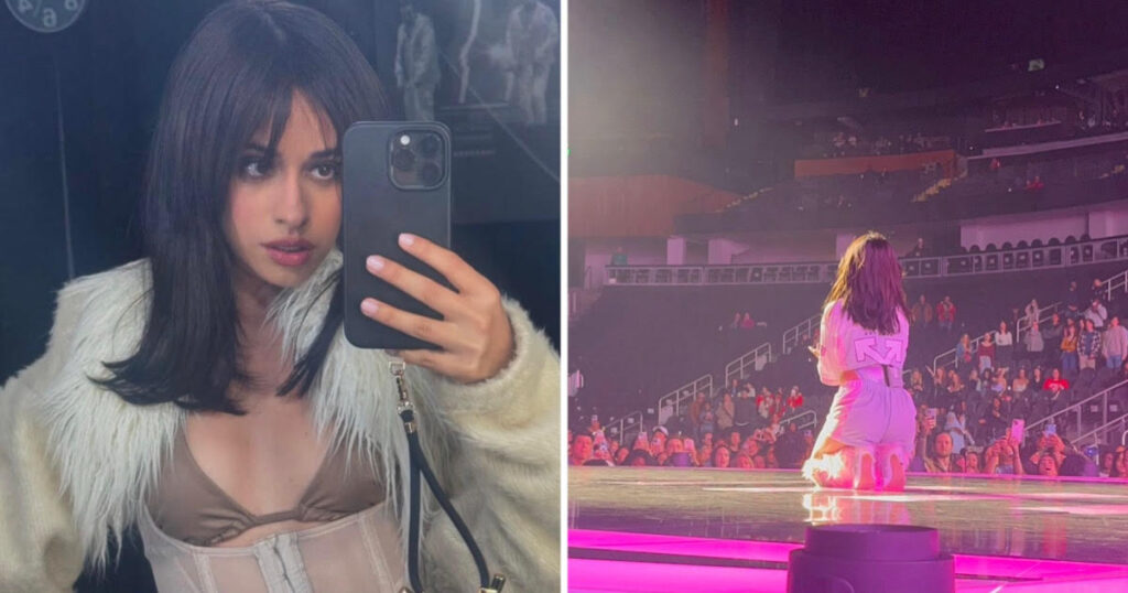 Camila Cabello empty arena