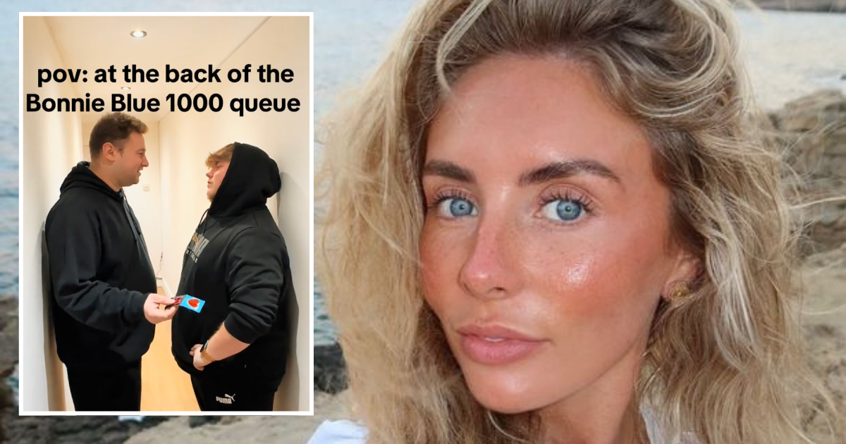 Here are 16 memes about Bonnie Blue’s 1,000 men queue