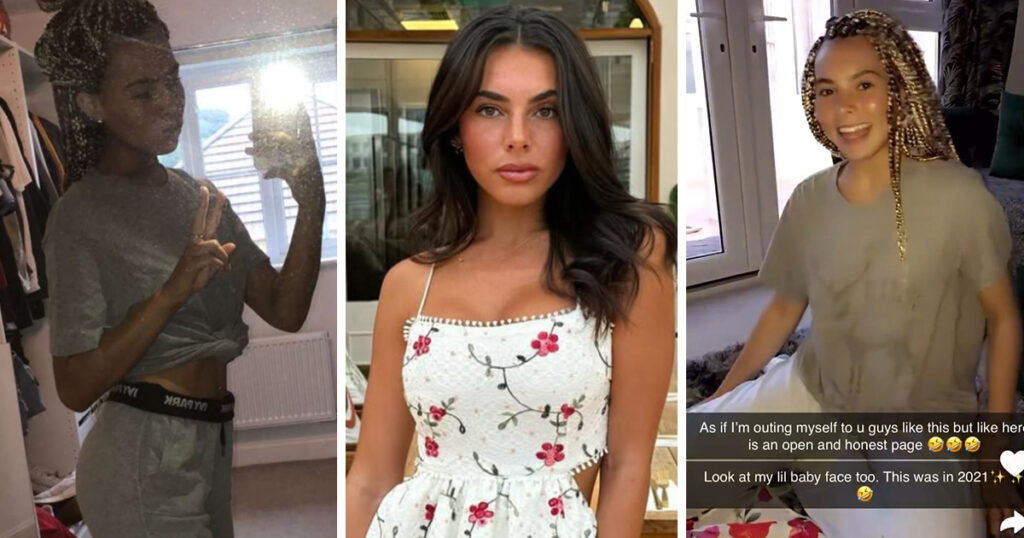 Paige Thorne from Love Island posts hair pictures on Snapchat