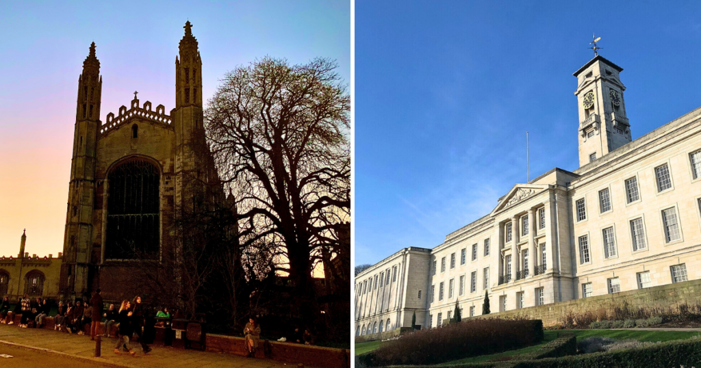 russell group unis deficits 2025 university of cambridge university of nottingham