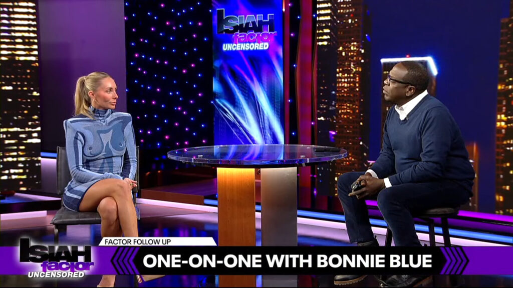 Bonnie Blue in first televised interview since 1,000 guys challenge