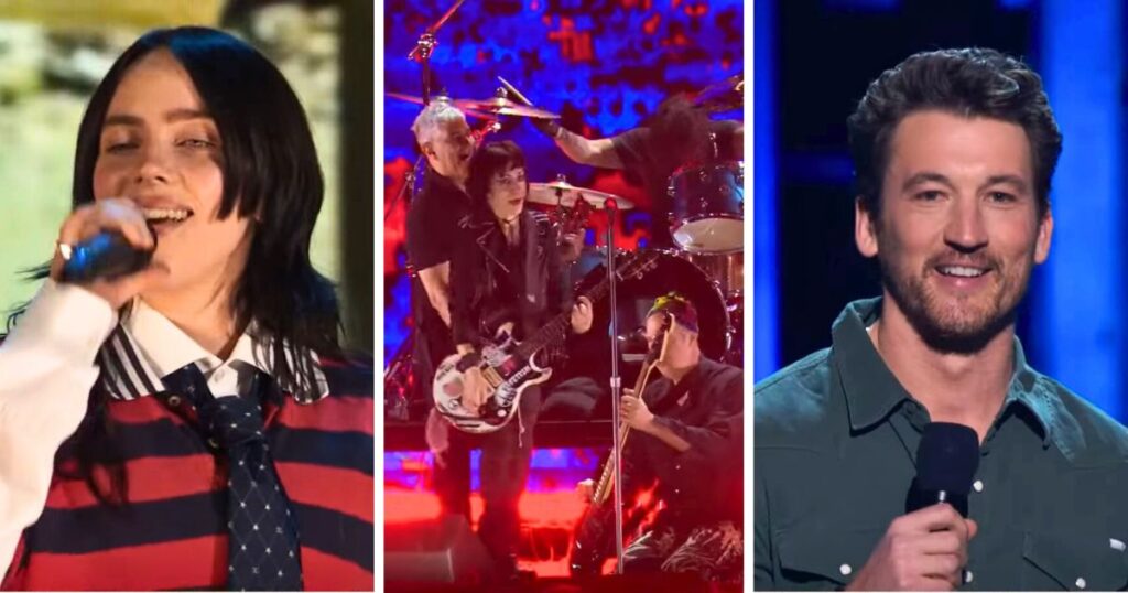 la fires los angeles fire relief fireaid celebrities nirvana billie eilish miles teller