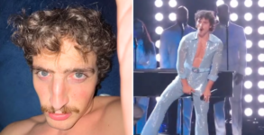 Benson Boone just addressed his viral Grammys crotch grab